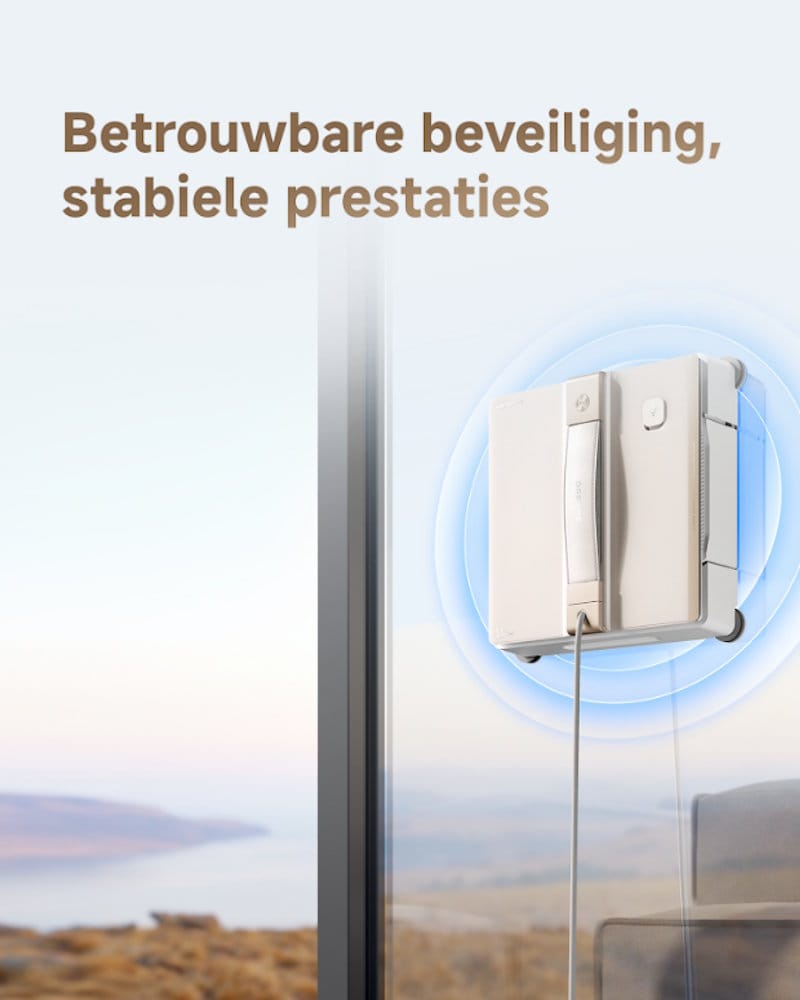 dreame c1 raamrobot beveiliging