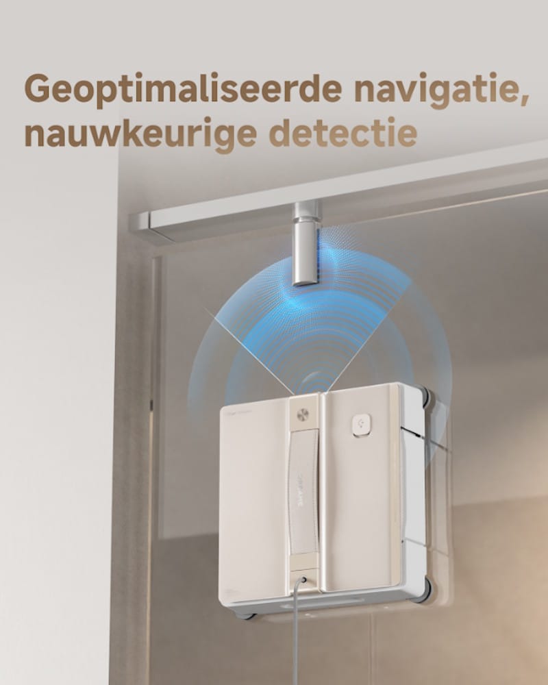 dreame c1 raamrobot navigatie